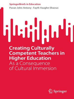 cover image of Creating Culturally Competent Teachers in Higher Education